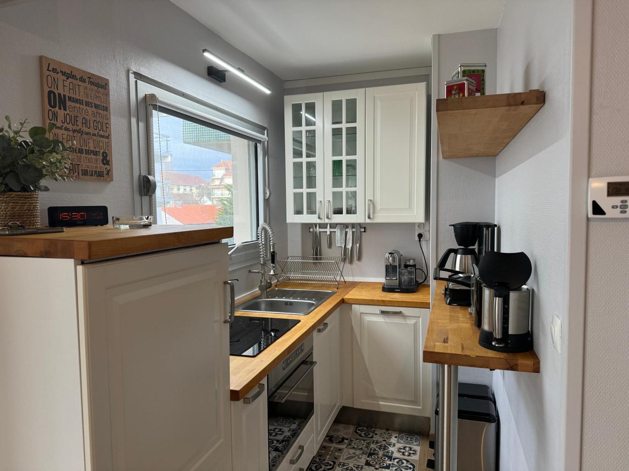 Chez Tonton, Studio Cabine Au Calme Avec Parking Le Touquet Eksteriør billede