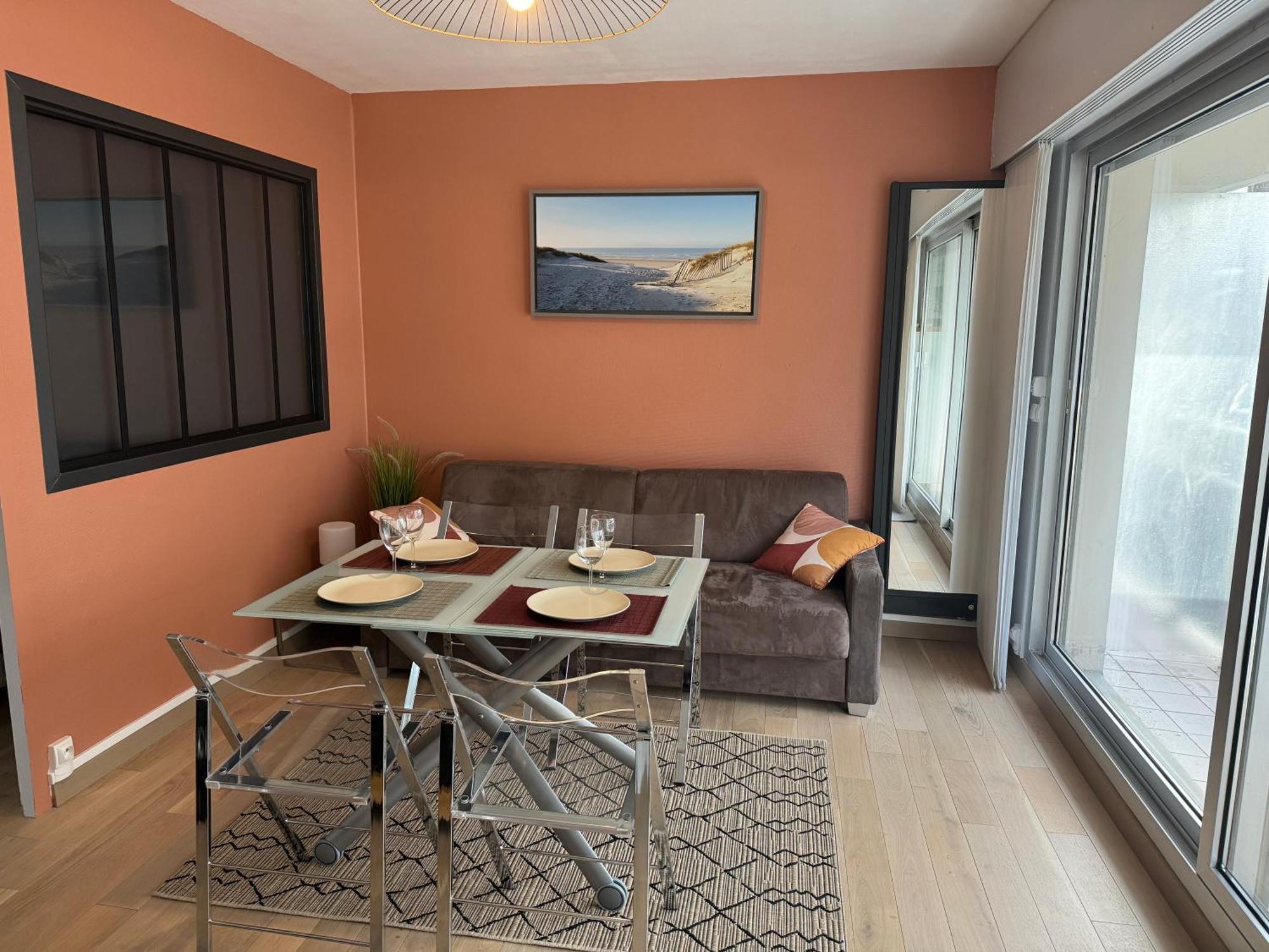 Chez Tonton, Studio Cabine Au Calme Avec Parking Le Touquet Eksteriør billede